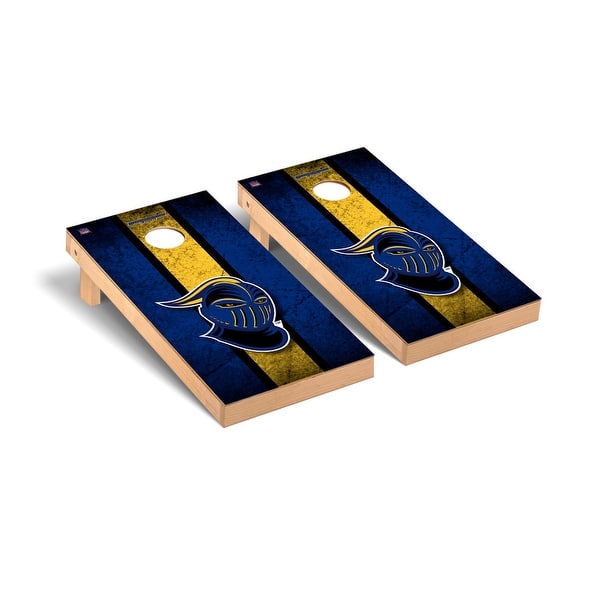 slide 2 of 5, Worcester State Lancers Vintage Cornhole Board Set