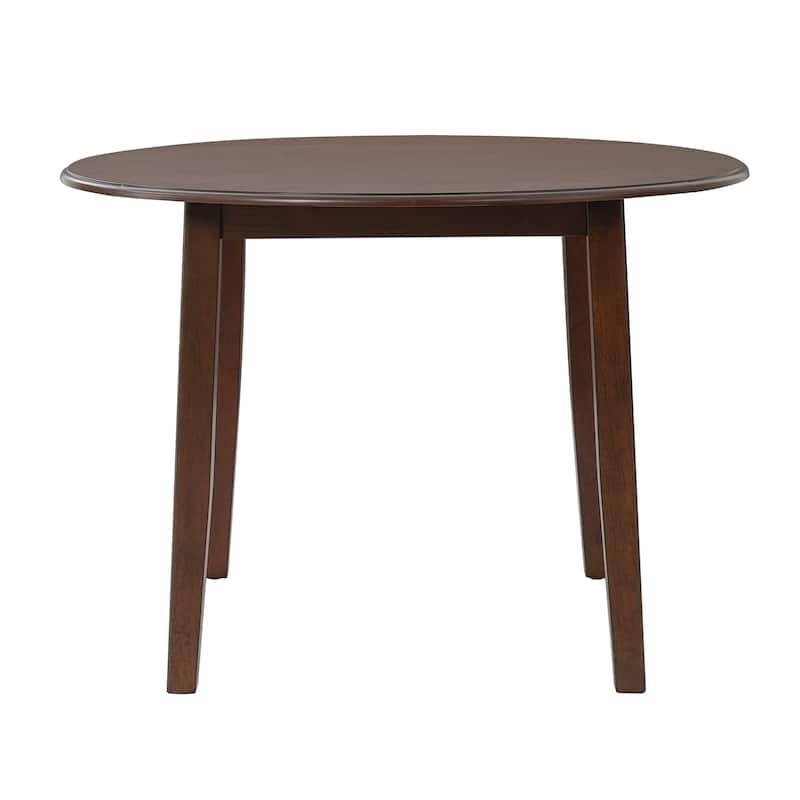 Extendable Round Dining Table for 2-4 People, Folding Dining Table with Adjustable Size, for Small Apartments and Dining Areas