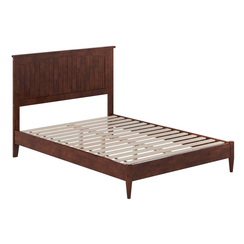 Naples Solid Wood Low Profile Platform Bed