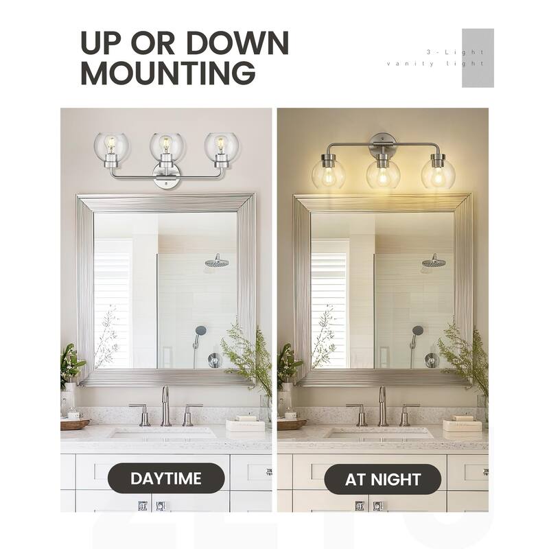 3/4/5 Light Bathroom Vanity Light Fixture