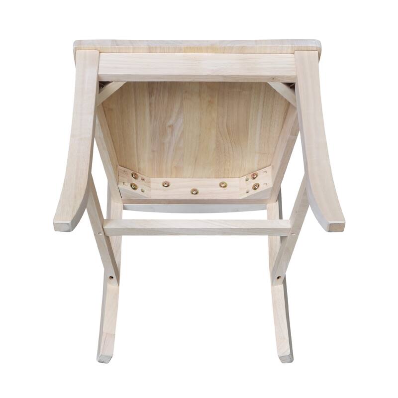 Solid Wood Amanda Dining Chairs - Set of Two