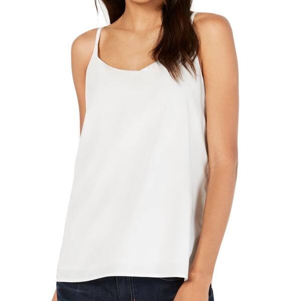 Shop Eileen Fisher Women S Top Pearl White Size Xl Pullover Tank Cami Overstock 32074065