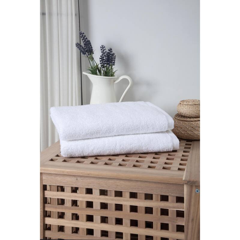 Ozan Premium Home 100% Genuine Turkish Cotton Horizon Bath Towel (Set of 2)