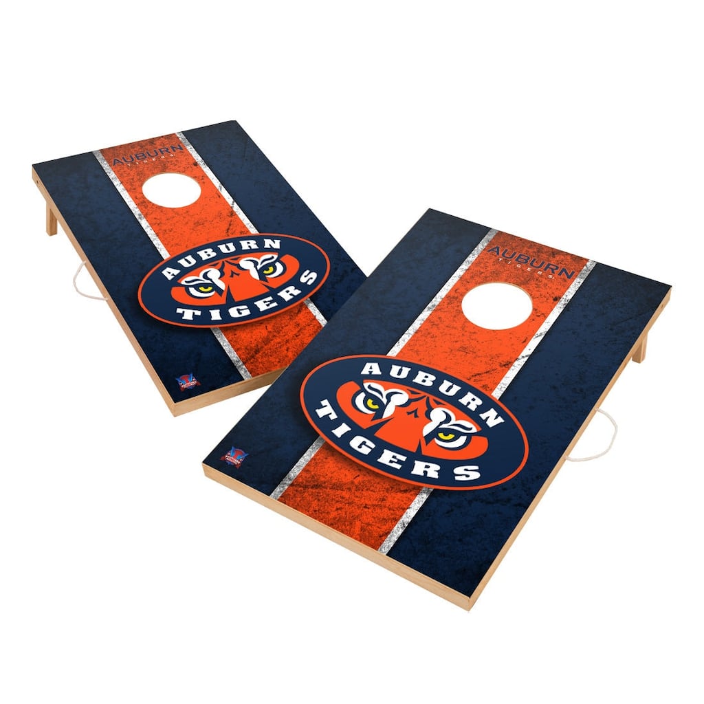 Vintage Auburn University Tigers Regulation 2x4 Cornhole Set