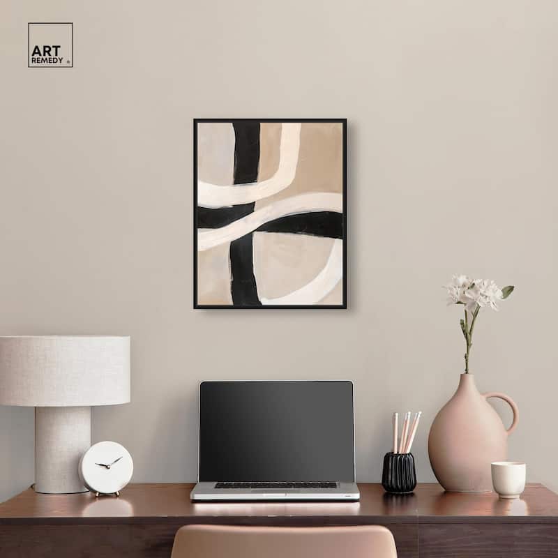 Subline Strokes II Canvas by Art Remedy
