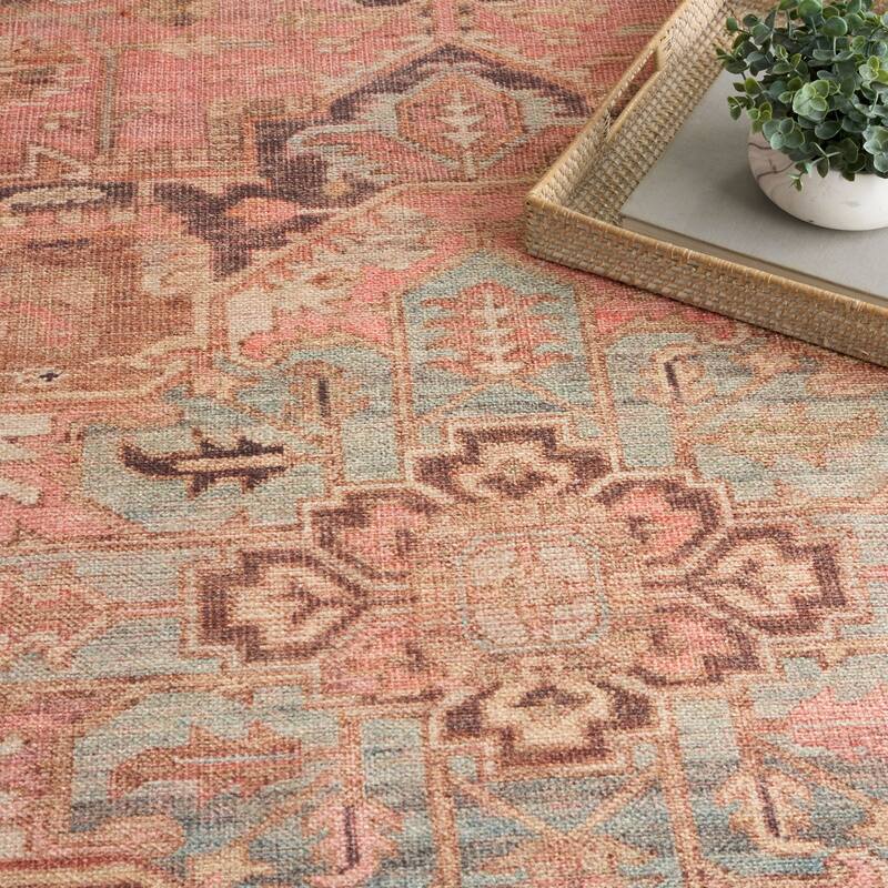 Nourison Vintage Washables Indoor only Persian Area Rug