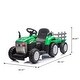 preview thumbnail 19 of 25, Kids Electric Excavator Tractor with 12V Battery, Dual Motors, Trailer, USB, and Remote Control - Fun for Ages 3-8