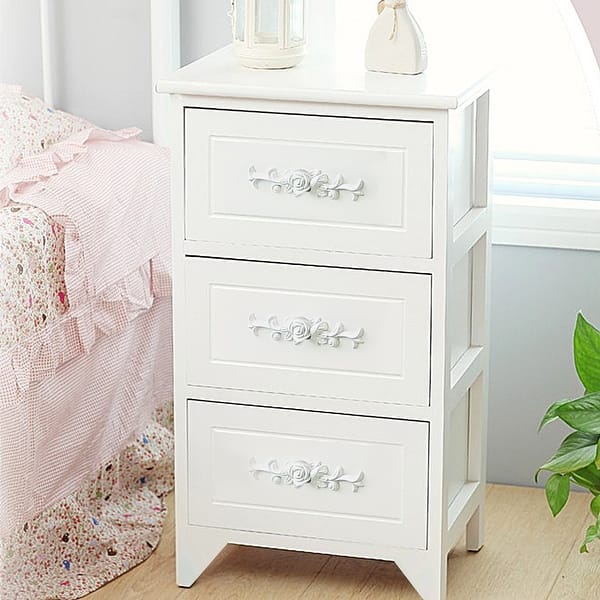 Shop Dl Furniture Fully Assembled Tone Finish Night Stand 2