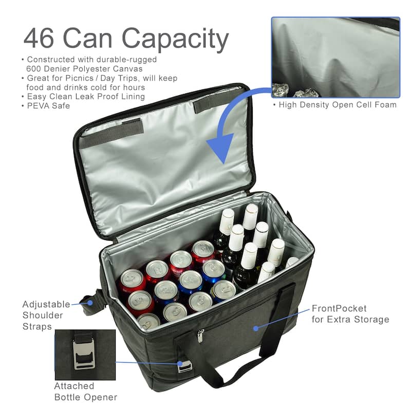 Army Black Knights Folding Cooler