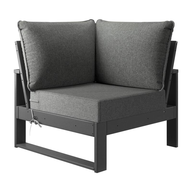 Endless Patio 5-Piece Deep Seating Set with Ottoman with Gray Frame
