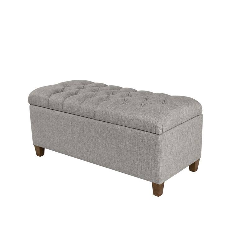 Porch & Den Charenton Tufted Storage Bench