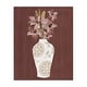 preview thumbnail 1 of 8, Stupell Boho Geometric Vase Canvas Wall Art Design By Janet Tava 16 x 20