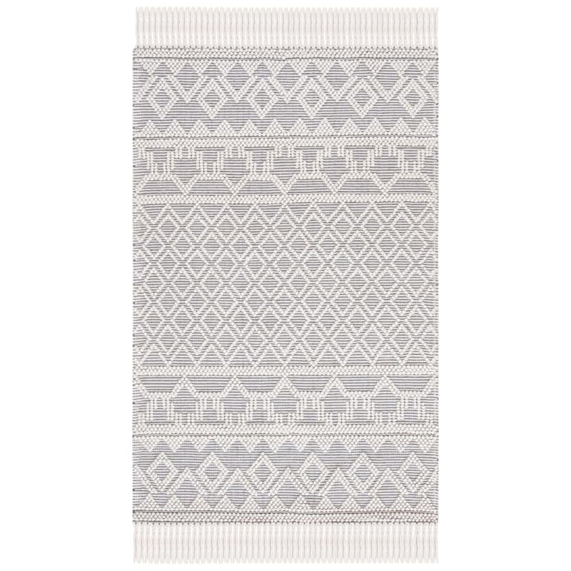 SAFAVIEH Handmade Braided Hisanori Flatweave Cotton Rug