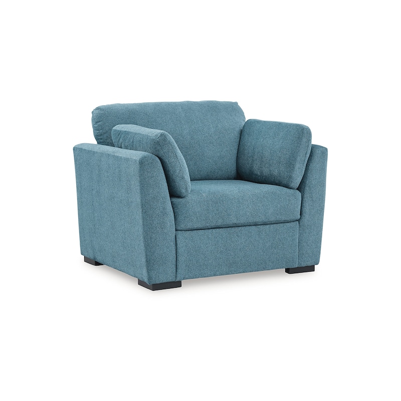 Signature Design by Ashley Keerwick Blue Oversized Chair - 48" W x 41" D x 39" H
