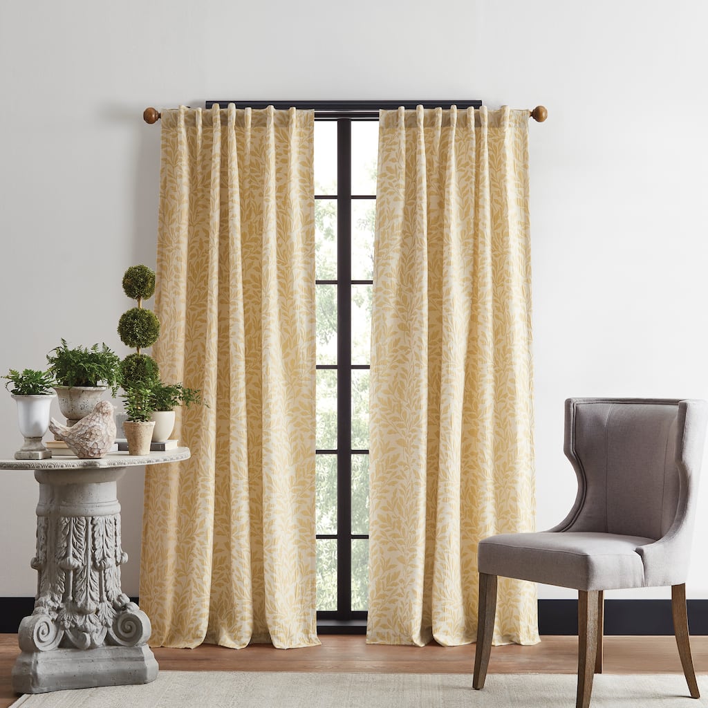 Martha Stewart Vineyard Backtab Curtain Panel Pair