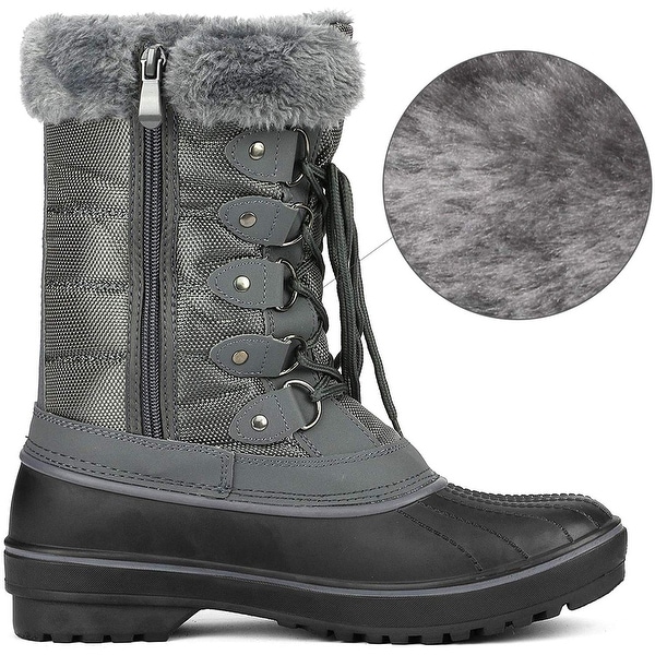 highland faux fur lined boots