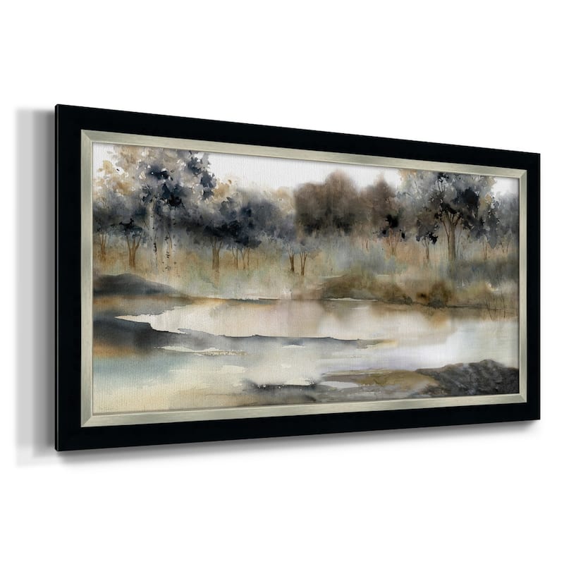 Serene River Premium Framed Canvas- Ready to Hang