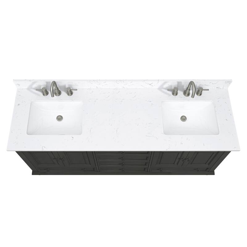 Avanity THOMPSON-VS73-E Thompson 72" Free Standing Double Basin Vanity
