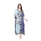 preview thumbnail 30 of 38, Womens Beach Fashion Dresses Caftan Cover Up Polyester For Ladies With Sleeve Girl Plus Size Kaftan Long Maxi Evening Gown Dress