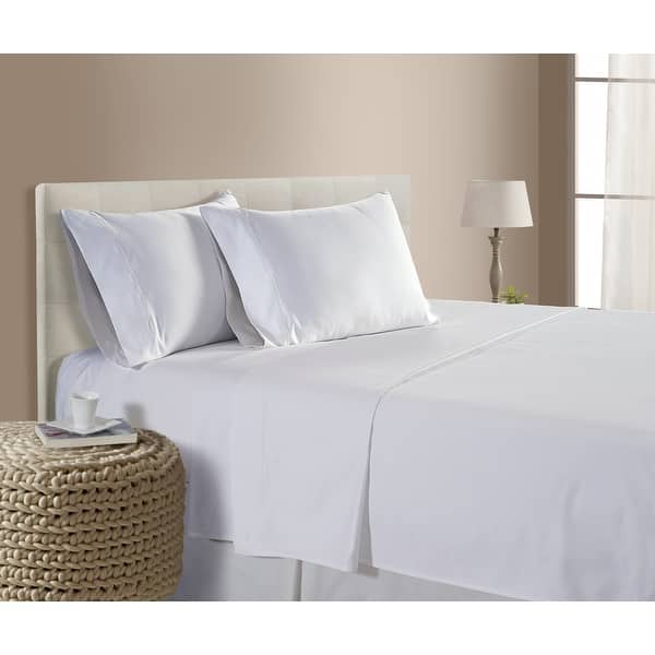 Deluxe Ultra Soft 800 Thread Count 100% Egyptian Cotton Solid Bed Sheet Set