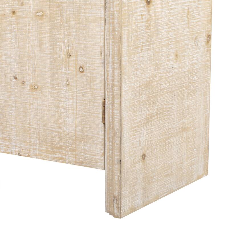 Vintage Chic Wooden Sideboard with Foot Pads