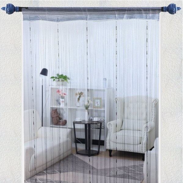 String Curtain Fringe Panel 39" x 79"(W*H) Living Room Door Window - 39" x 79"