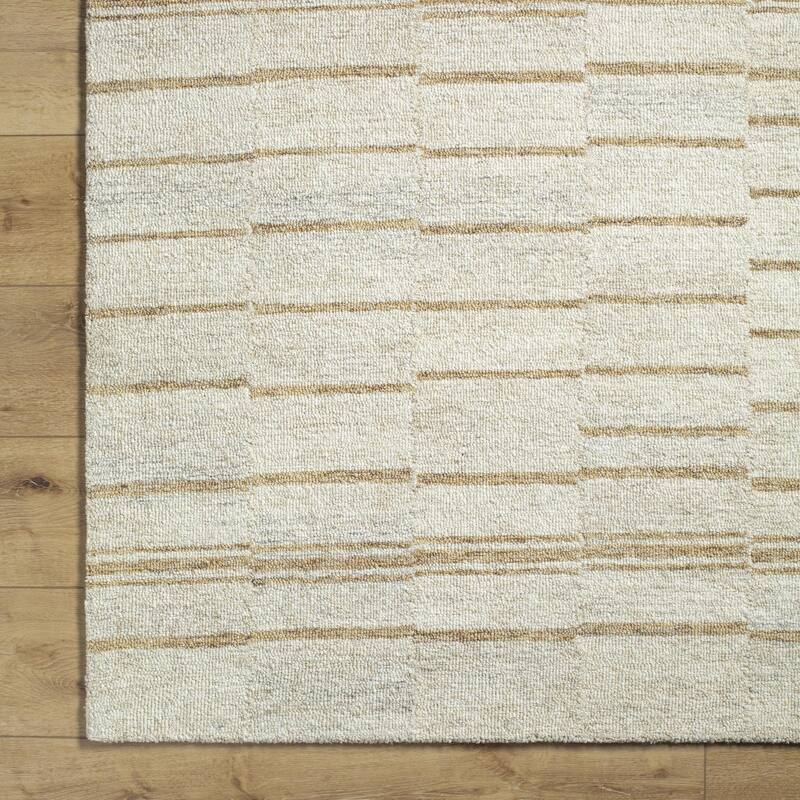 Livabliss Sierra Hand Tufted Geometric Wool Rug