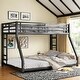 preview thumbnail 13 of 20, Safety Design Bunk Bed, Space-Saving/Noise Reduced, TwinXL/FullXL over Queen