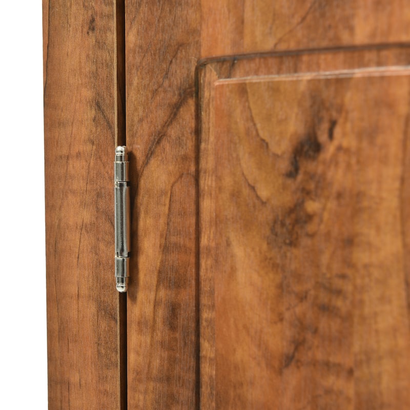 Roomfitters Triangle Bathroom Storage Cabinet with Adjustable Shelves Freestanding Floor Unit for Home or Kitchen