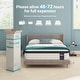 preview thumbnail 7 of 9, Full /Queen /King Size Mattress,12/14 Inch Hybrid Memory Foam and Pocketed Springs Mattress