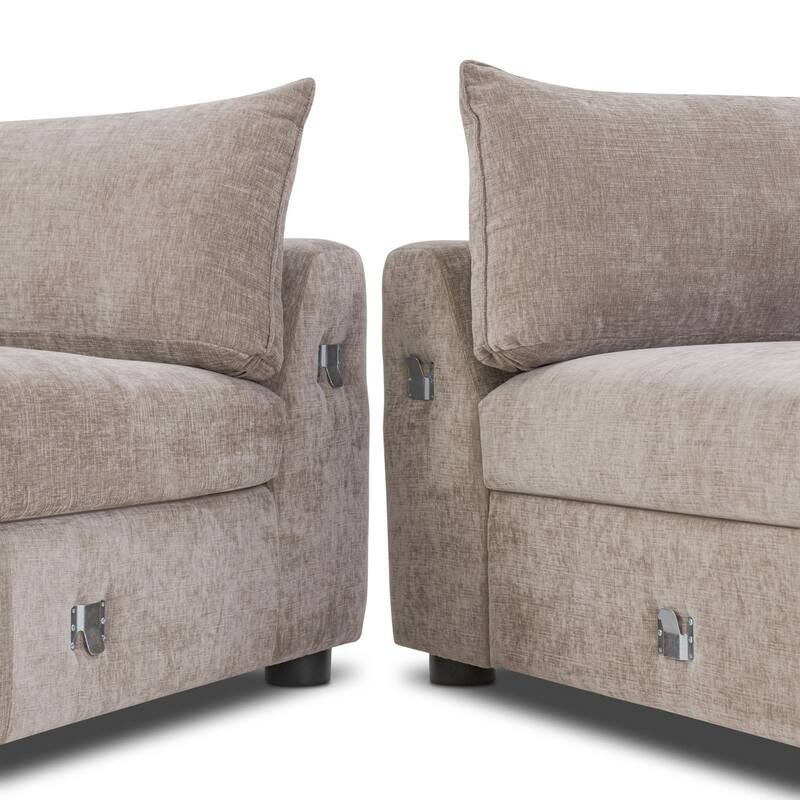 Poly & Bark Milo Left-facing Sleeper Sectional