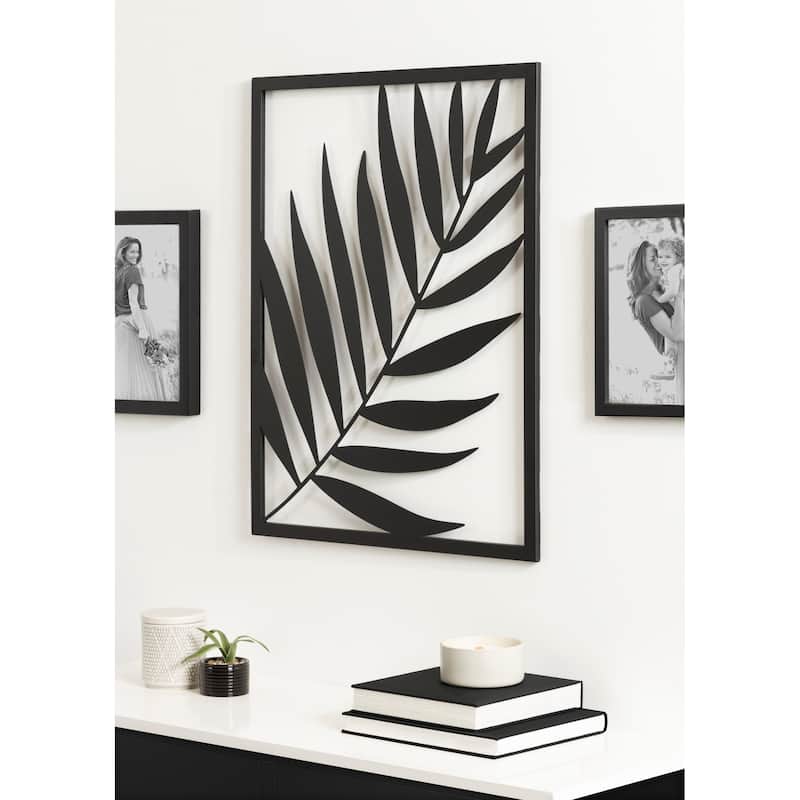Kate and Laurel Malak Metal Framed Wall Art