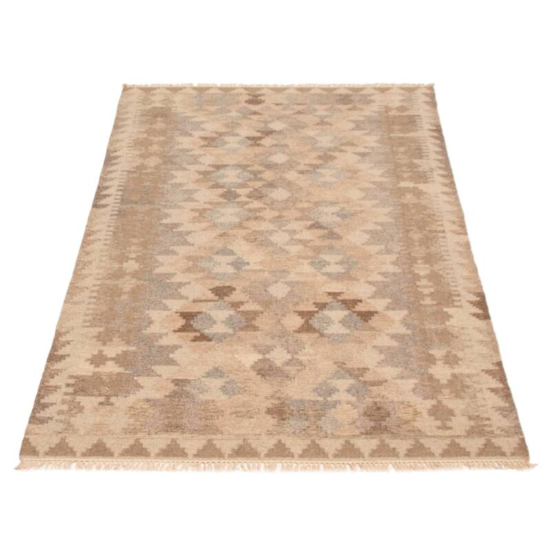 Ankara FW Taupe Kilim 5'2" x 8'0" - 5'2 x 8'0