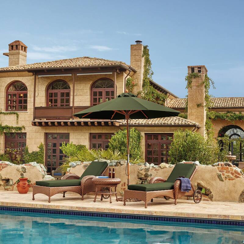 Classic Accessories Montlake Water-Resistant 74 x 23 x 3 Inch Patio Chaise Lounge Cushion