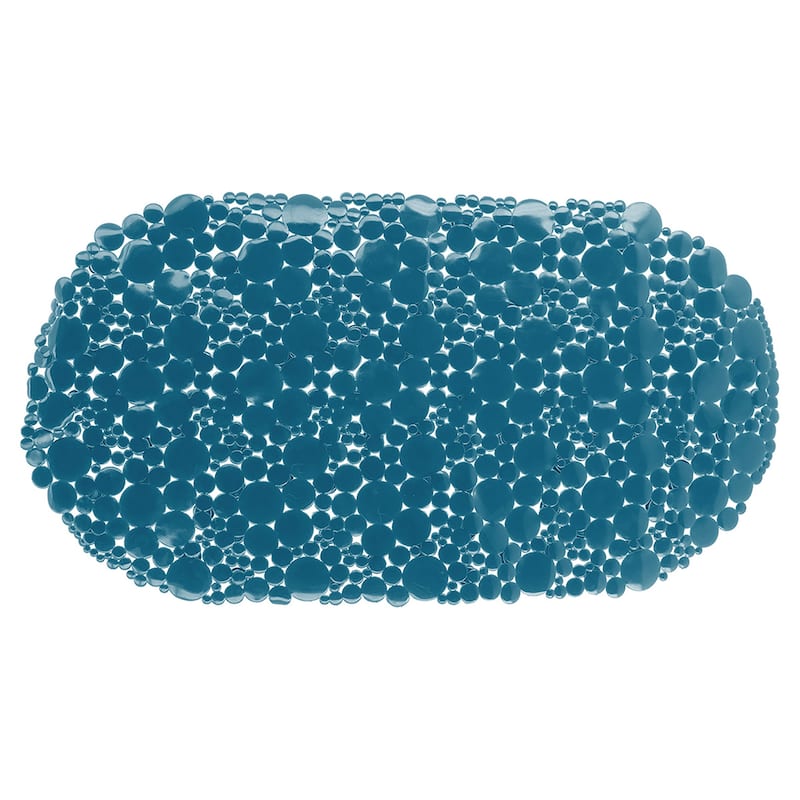 Bubbles Non-Slip Oval Bathtub Mat 28 L x 15 W