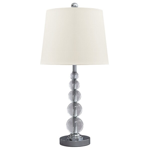 silver lamps
