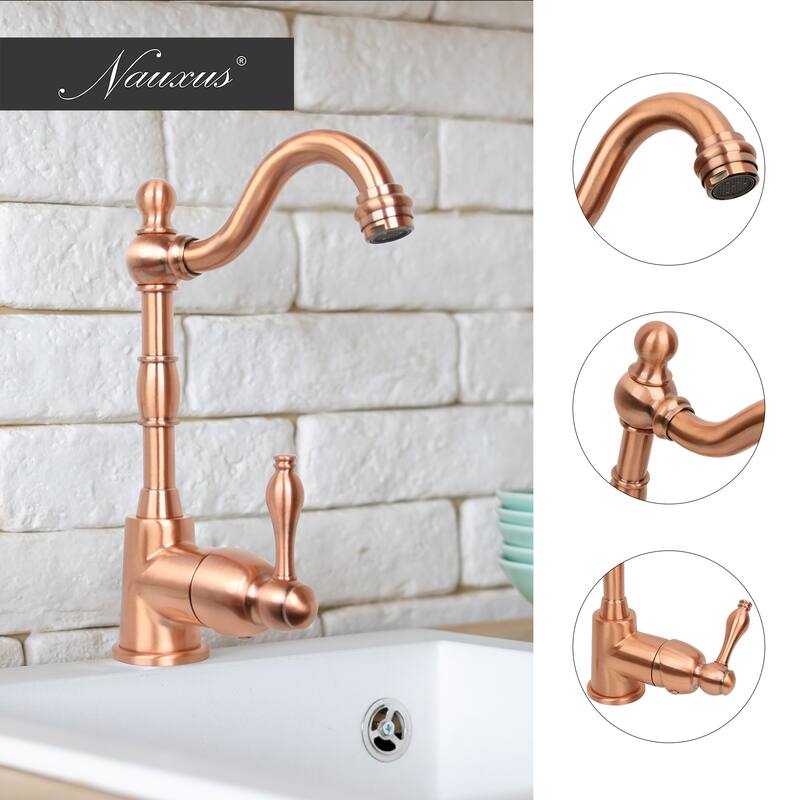 One-Handle Widespread Kitchen Bar Faucet
