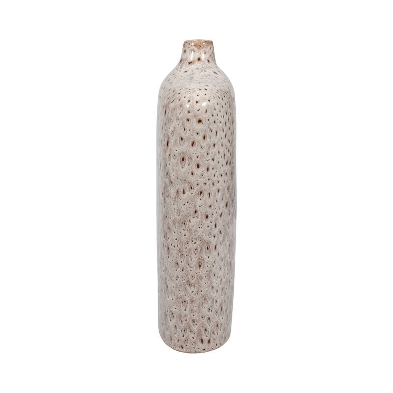 Sagebrook Home's Stoneware Truman Vase, Elegant Design for Modern Living