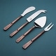preview thumbnail 4 of 3, INOX Celia Cheese Knives, Spreader & Fork Set