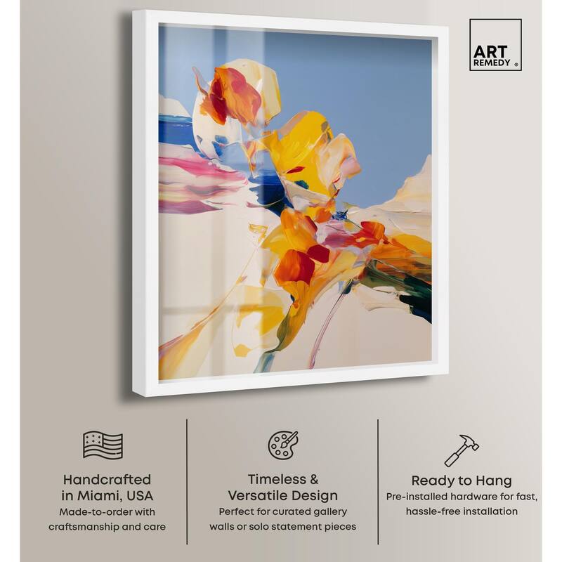 Flippant Bloom II Shadowbox by Art Remedy