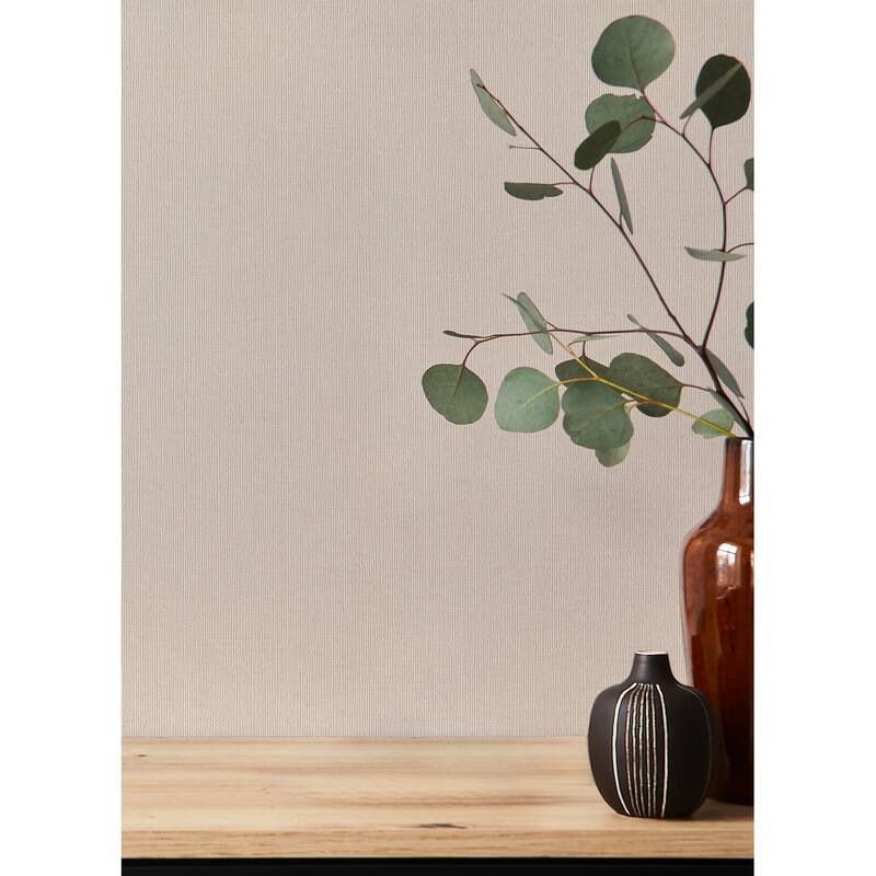 A-Street Prints Naim Blush Solid Texture Wallpaper