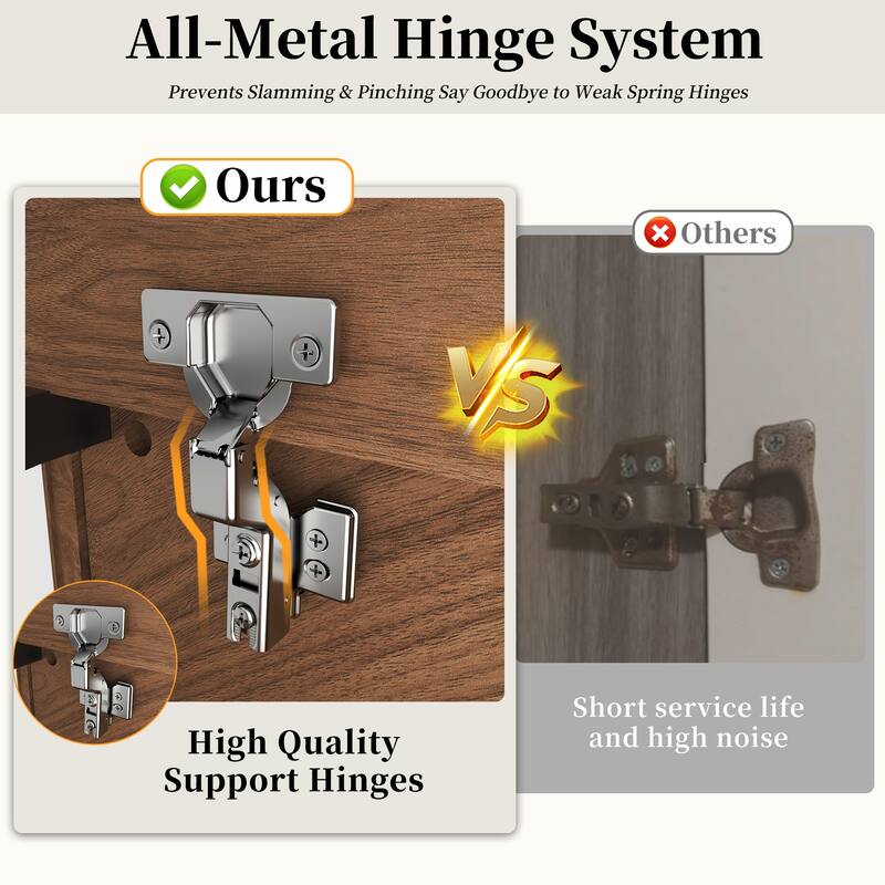 Flip-Top Round Coffee Table with Storage for Living Room, 31.5" Farmhouse Style Center Table with Sliding Doors