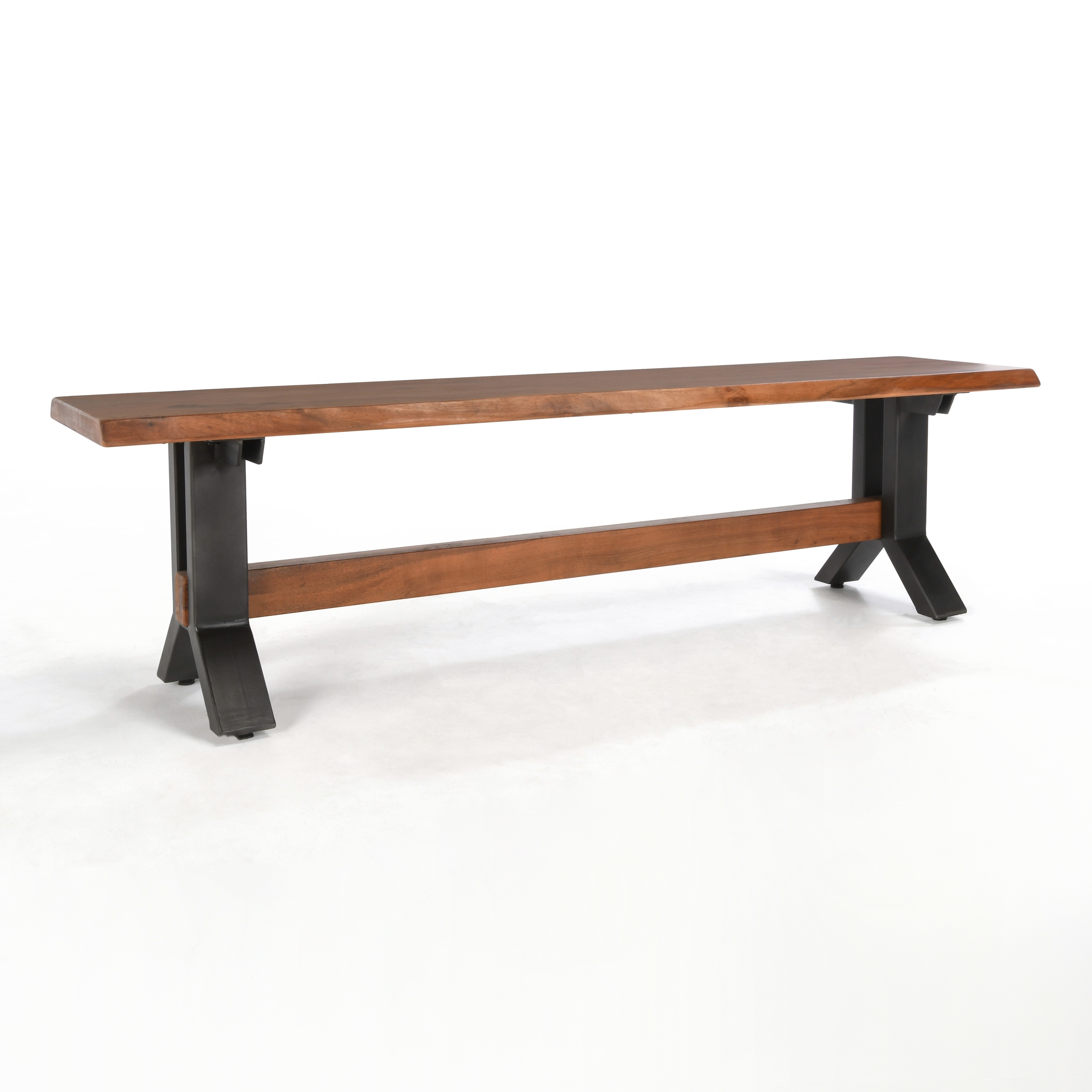 Classic Home Bellamy Acacia Wood Dining Bench