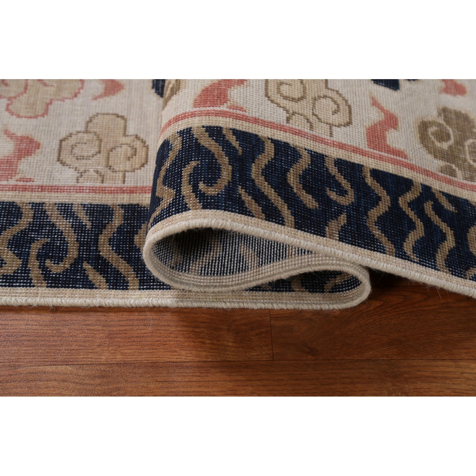 Wool Art Deco Turkish Oriental Runner Rug Hand-knotted Hallway Carpet -  2'4 x 5'10 - Bed Bath & Beyond - 35253797