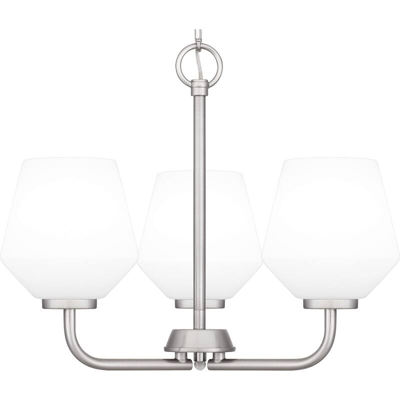 Nielson 3-Light Brushed Nickel Pendant Light