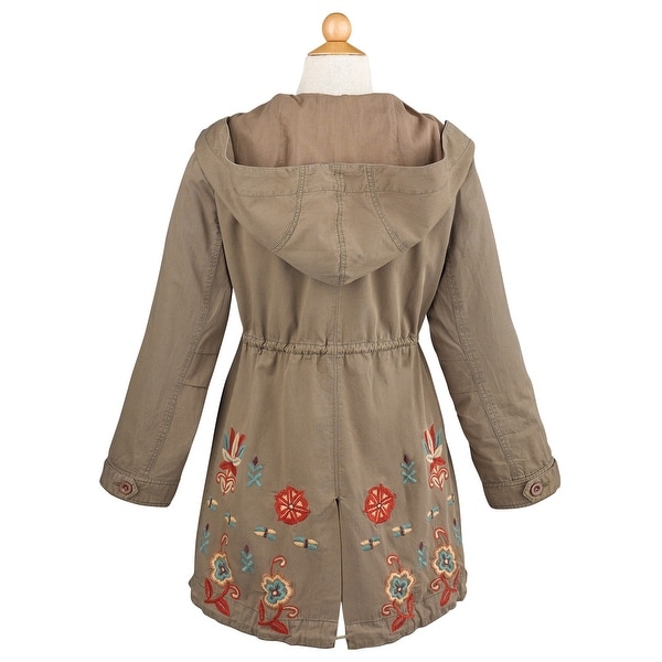 womens embroidered coat