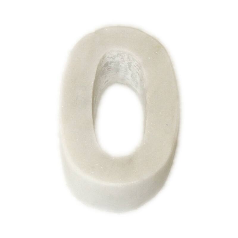 Marble Numbers White - 0