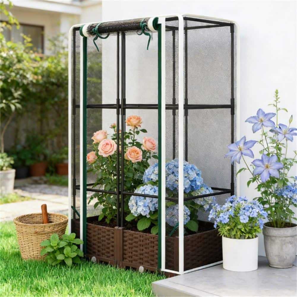 Elevated Garden Bed, Plant Rack, Flower Pot