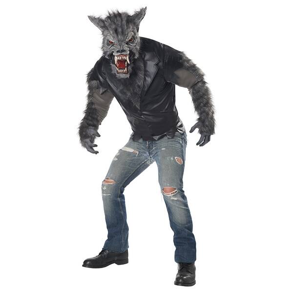 Shop Mens Full Moon Fury Werewolf Halloween Costume Overstock 29762714