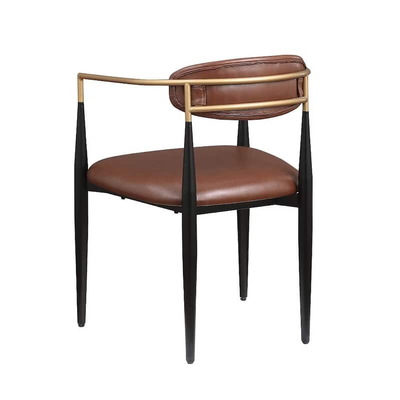 Morden Fort Modern Boucle Dining Chairs Velvet Armchair Set of 2